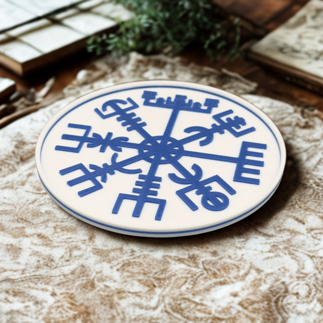 Coasters - 6 Custom Drink Coasters with Holder, 3D Printed Home Decor for Housewarming and Wedding Gifts for Her and Him