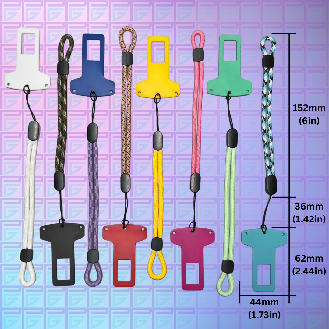 Seatbelt Latch Plate - Car Accessories for Most Vehicles | Universal Belt Buckle Latch with Lanyard for Keychain | Gift for Him & Dog Lovers