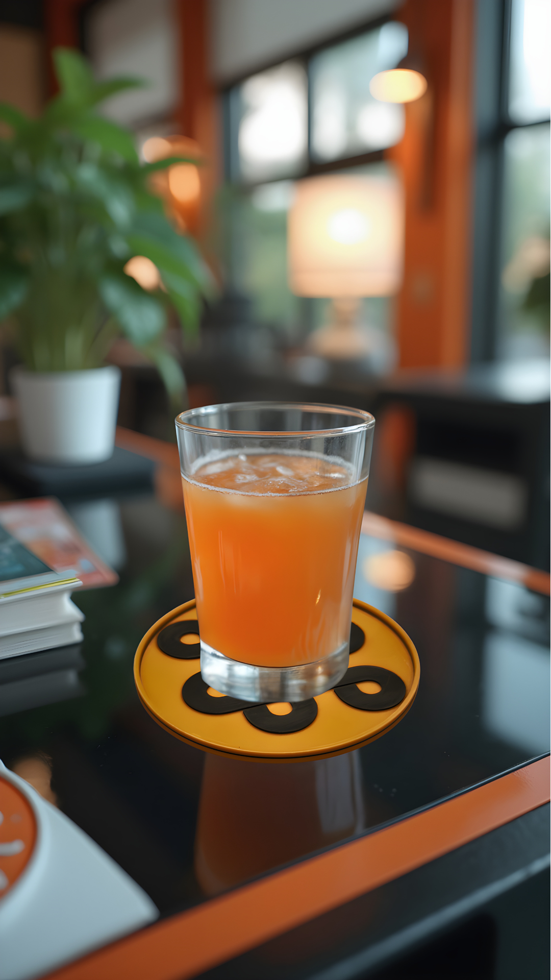 Coasters - 6 Custom Drink Coasters with Holder, 3D Printed Home Decor for Housewarming and Wedding Gifts for Her and Him